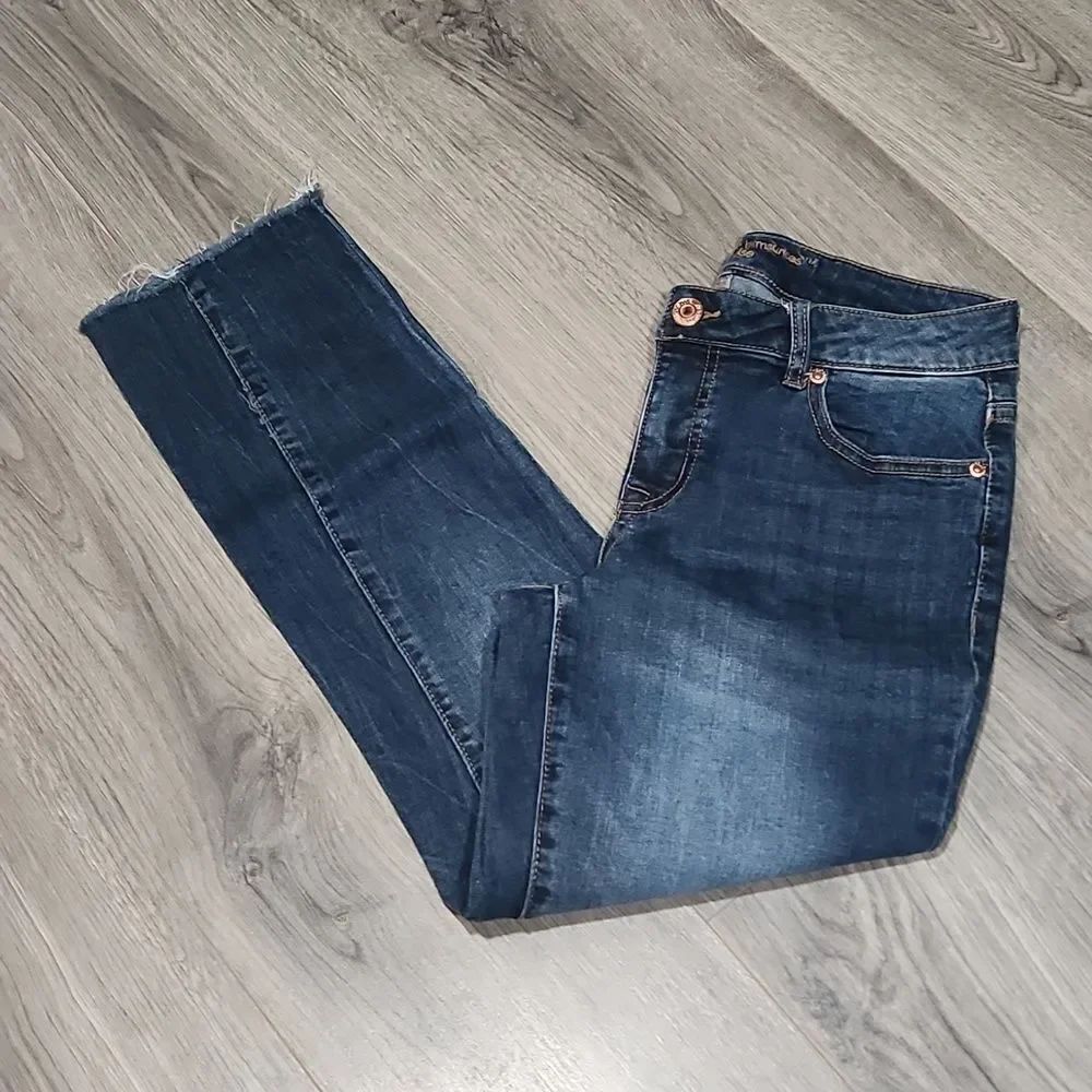 M Jeans by Maurices Skinny Raw Hem Jeans